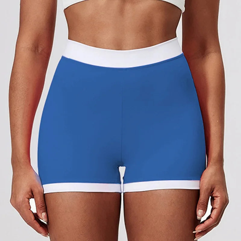 Women's V-Back Workout Shorts-High Waist Running Yoga Shorts, Quick-Dry&Chafe-Free for Summer GymShortsThatStay V-Back Lift Tech