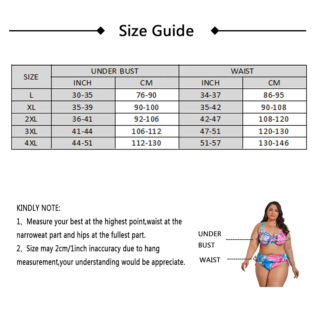 High Waist Leopard Bikini Set Plus Size Swimwear for Women Swimsuit Beachwear Bathing Suit Thong