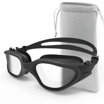 Professional Adult Anti-Fog UV Protection Lens Men Women Polarized Swimming Goggles Waterproof Adjustable Silicone Swim Glasses