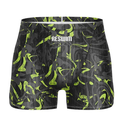 Men's Jammer Swimsuit Swimming Trunks Swim Short Beach Tights Shorts Summer Quick Dry Pants Swimwear Sports Surfing Pants