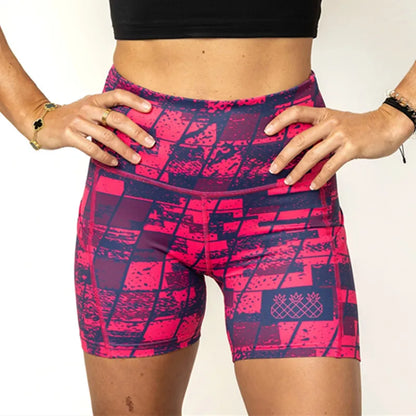 Women's Racing Yoga Shorts Casual Tight Shorts Fitness Pants Running Elastic Femme Biker Shorts
