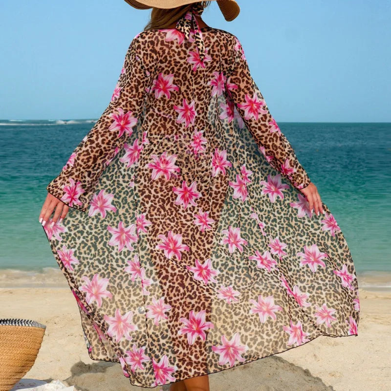 Leopard Bikinis Female Swimsuits Women Three-Piece Swimwear Beach Swim Wear Bathing Suits Brazilian Bikini Set Pool Bather