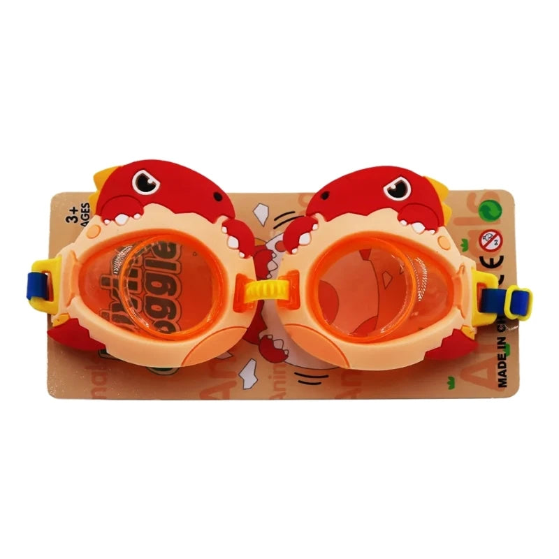Anti Fogs Anti UV Kids Swim Goggles Cartoon Clear Views Swim Glasses Waterproofs Water Pool Goggles Not Leaking