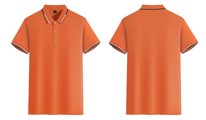 Oversized 5XL 6XL Men's Casual Polo Shirts Short Sleeve Sports 200g Golf T-Shirts
