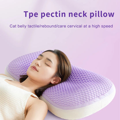 Relief Pressure Cat Belly Pillow Cervical Protection And Sleep Aid Super Soft And Comfortable Pillow