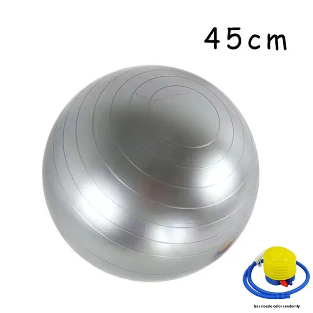 Explosion-proof PVC Yoga Ball Thickened Gym Fit Ball Exercise Home Fitness Pilates Sport Balance Ball 45cm Yoga Equipment