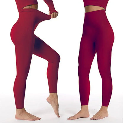 Yoga Leggings High Waist Butt Lifting Gym Leggings Scrunch Butt Lifting Leggings Seamless Workout Booty