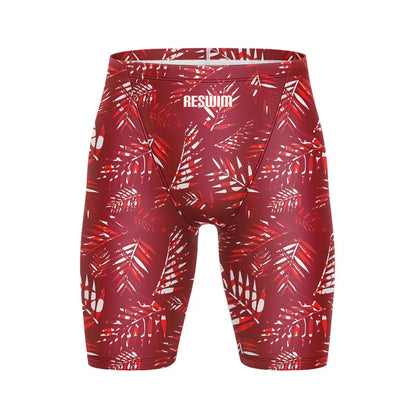 Swim Boxers Summer Men's Swim Jammer Endurance Athletic Training Swimsuit Beach Swimming Trunks For Swimwear Jammers Tights Surf Shorts