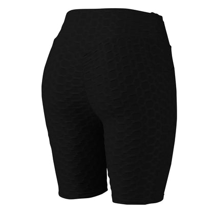 Women's Capris Yoga Fitness Peaches Buttocks Bubble Sports Leggings With Pockets Pants for Women Women’s Yoga Pants