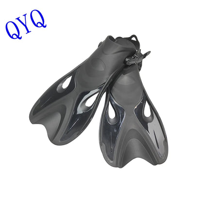Frog Shoes Adult  Fins with Adjustable Buckles Open Heels Designed for Snorkeling Scuba  Diving