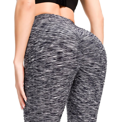 Sports Fitness Peach Lifting Hip Yoga Gym Pants Workout Booty Scrunch Butt Leggings Seamless Lift Low Waist for Women