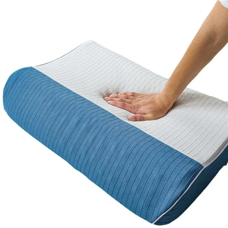Thailand Natural Latex Pillow Removable and Washable Pillowcase Household Traction Neck Pillow