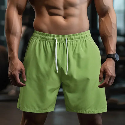 Mermaid Curve Men's Sports Pants Breathable Tennis Shorts Quick-drying Badminton Trousers Outdoor Running Fitness Shorts
