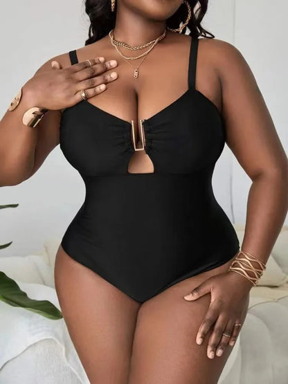 Plus Size Swimwear Women Bikini Woman Swimsuit One-Piece Swimming Suit Tankini Big Beachwear Bathing Suits Monokini