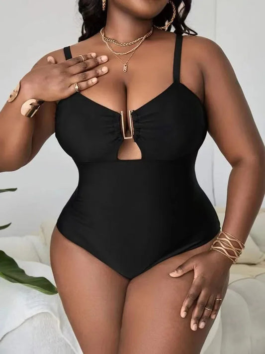 Plus Size Swimwear Women Bikini Woman Swimsuit One-Piece Swimming Suit Tankini Big Beachwear Bathing Suits Monokini