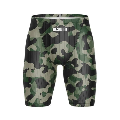 Men's Jammers Racing Swimsuit Swim Trunks Beach Tights Shorts Athletic Training Swimwear Sports Swimming Rash Guards Pants