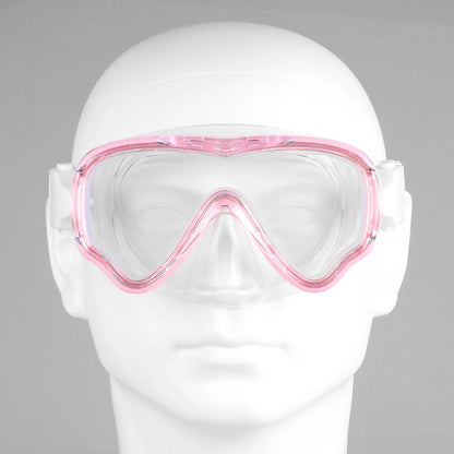 Professional Big Frame Kids Swimming Goggles with Nose Cover Anti Fog Wide View Swimming Gear for Boys Girls Children Glasses