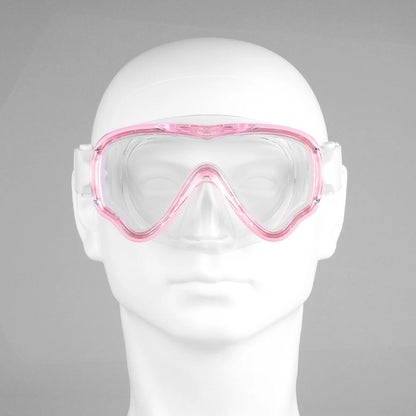 Professional Big Frame Kids Swimming Goggles with Nose Cover Anti Fog Wide View Swimming Gear for Boys Girls Children Glasses