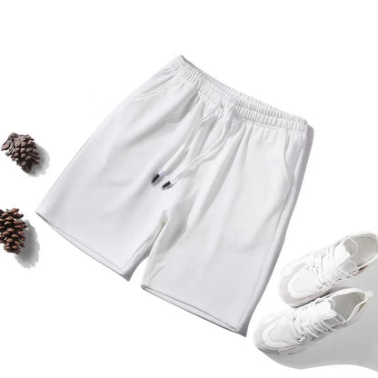 Mermaid Curve Breathable Shorts Quick-drying Sports Pants Cool Casual High-elastic in stock Micro-elastic Loose Mesh Pants