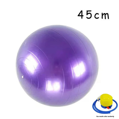 Explosion-proof PVC Yoga Ball Thickened Gym Fit Ball Exercise Home Fitness Pilates Sport Balance Ball 45cm Yoga Equipment