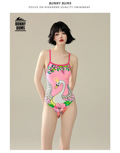 One-piece Racing Swimsuit Women Triangle Professional Training Swimming Pool Advanced Feeling Spa Swimwear