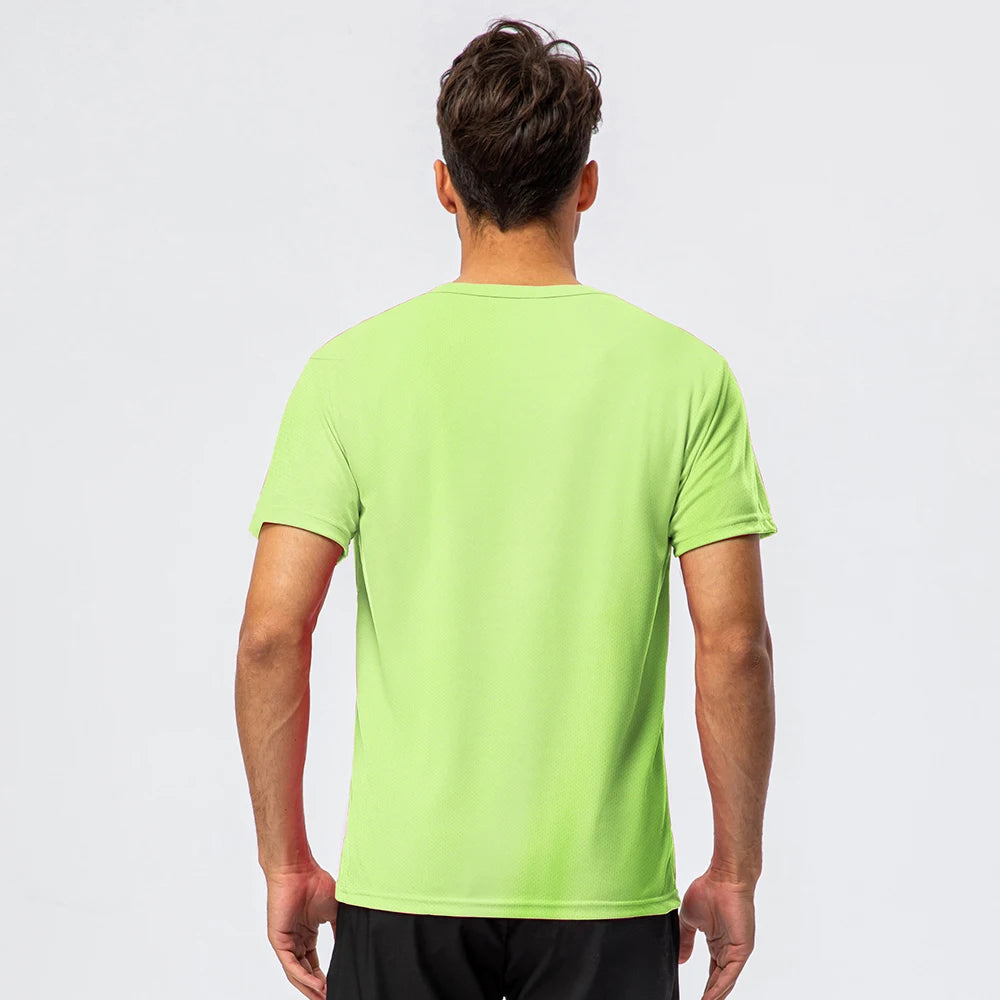 Summer Mens Brand Shirts Women Sport Gym Shirts Top Training Tees Quick Dry Running t Shirts Soccer Shirts Jerseys Gym Clothing