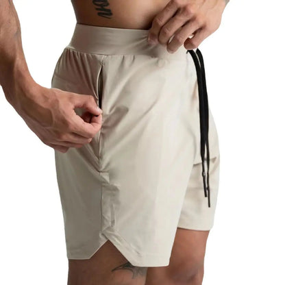 Men Breathable Quick Dry Casual Shorts Basketball Sports Fitness Five Point Pants