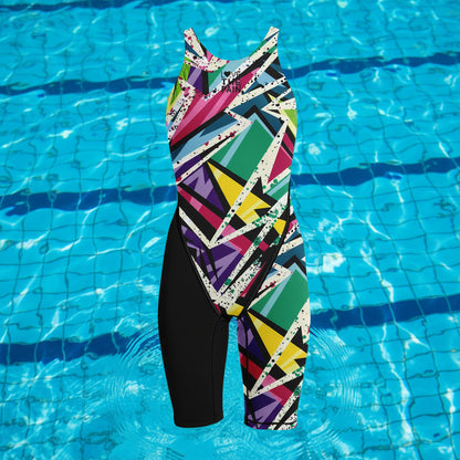 Competition Training Swimwear Tech Suits Neck to Knee Tech Suits Women Open Back Comfort Straps Swimsuit Jumpsuit Swimsuit