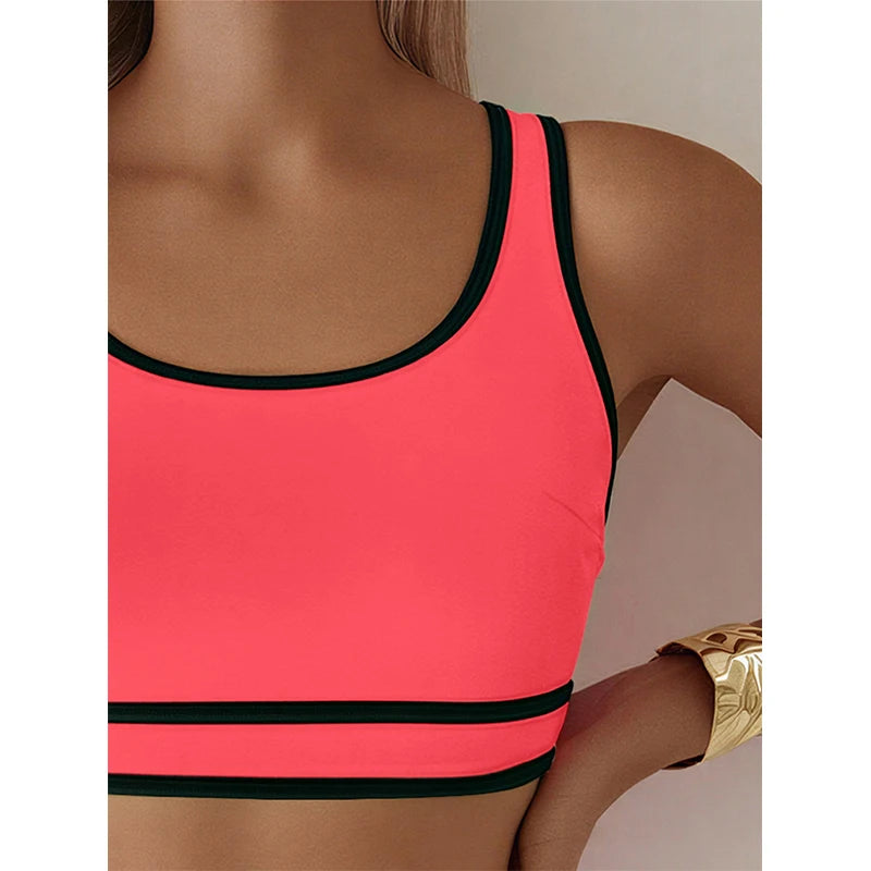 Tankini Bikinis Women's Swimwear Female Swimsuit For Swim Wear Bathing Suits Brazilian Bikini Set Beachwear Pool Bather