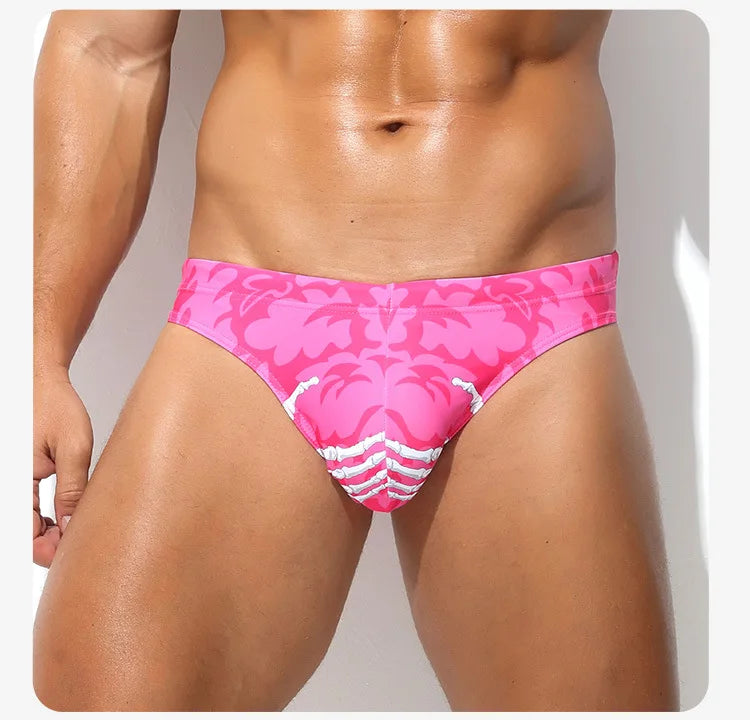 Swimwear Men Swim Briefs Slip Low Waist Men's Swimming Trunks Shorts Surfing Bathing Suit Man Swimsuits
