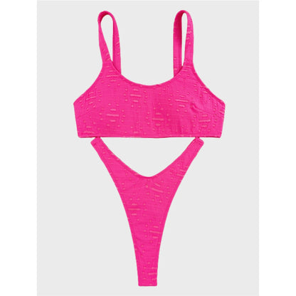 4 Colors Extreme Mini Micro Thong Bikini Female Swimsuit Women Swimwear Two-pieces Bikini set Bather Bathing Suit Swim