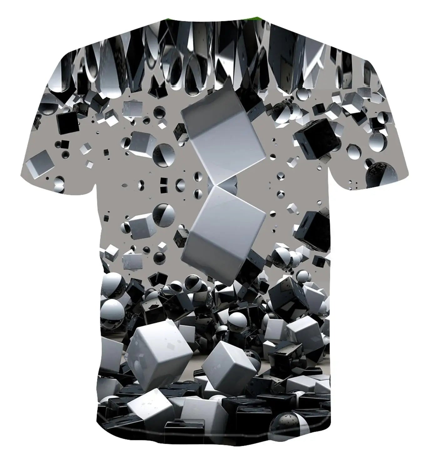 Men's 3d T-shirt Casual Short-sleeved O-neck Fashion Funny Printing T-shirt Men and Women T-shirt High-quality