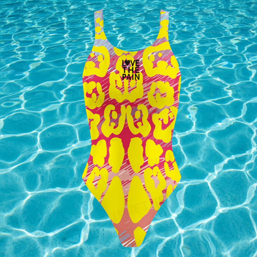 Women's Swimsuit Bodysuit Summer Sport Training Swimwear Backless One Piece Monokini Beach Bathing Suit
