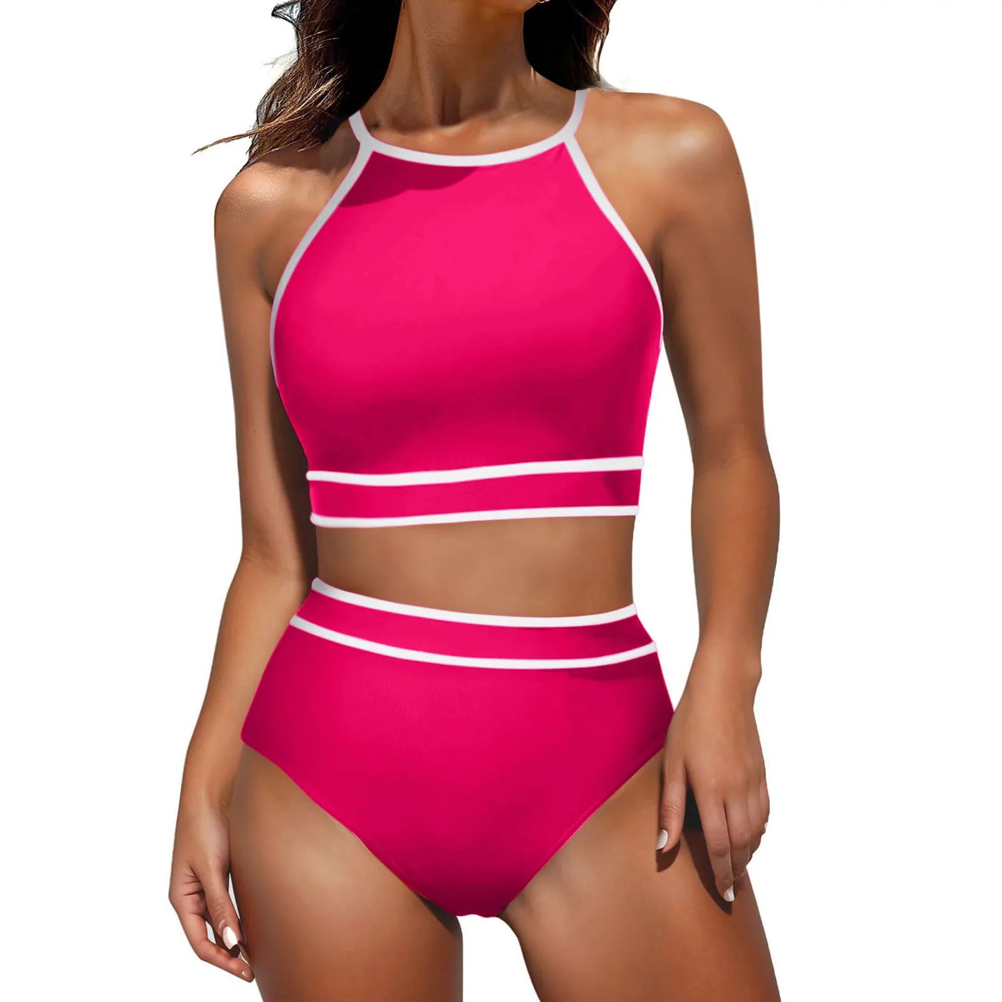 Swimsuits Bikini Sets Female Swimwear Push Up For Beach Wear Two-Piece Bathing Suits Pool Women's Swimming Suit Bikini