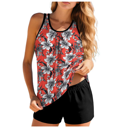 Tankini Women Swimsuits Two Piece Bikini Set Brazilian Swimwear Summer Beach Bathing Suit Female Beachwear Monokini