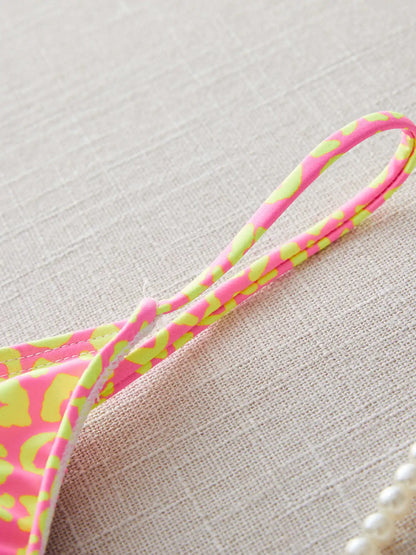 Brazilian Bikini Set Women Print Biquini Female Cut Bikinis Swimwear Push Up Swimsuit Bath Suit