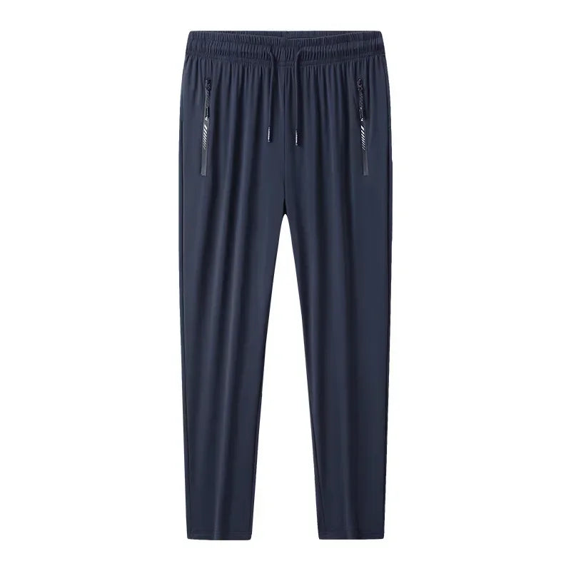 7xl 8xl 9xl Men's Jogging Pants Plus Size Summer Sports Pants High Elasticity Quick-drying Gym Running Sports Pants