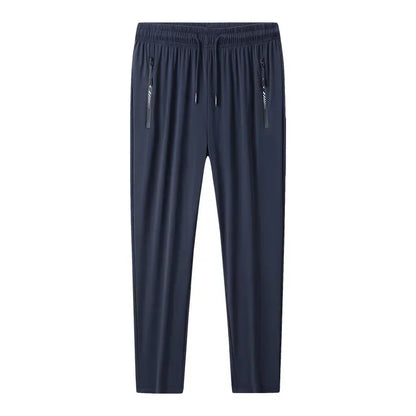 7xl 8xl 9xl Men's Jogging Pants Plus Size Summer Sports Pants High Elasticity Quick-drying Gym Running Sports Pants