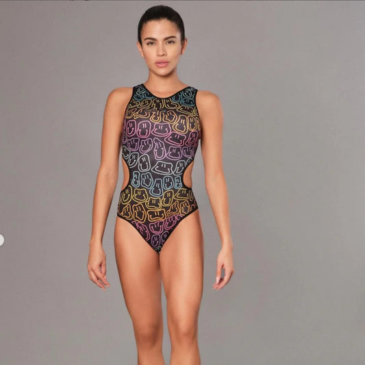 FNSI One Piece Swimsuit Woman Triathlon Training Bodybuilding Fitness Race  Deck Surf Diving Cozy Skinsuit