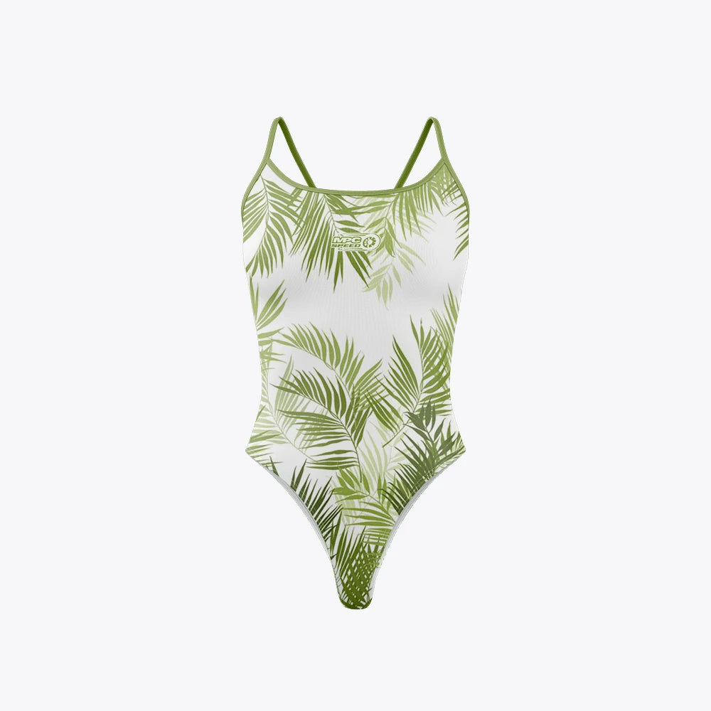 Women Swimsuit Bikini Sexy One-piece Comfortable Suit Swimwear Functional Training Triathlon V-shoulder Tight Swimming Clothing