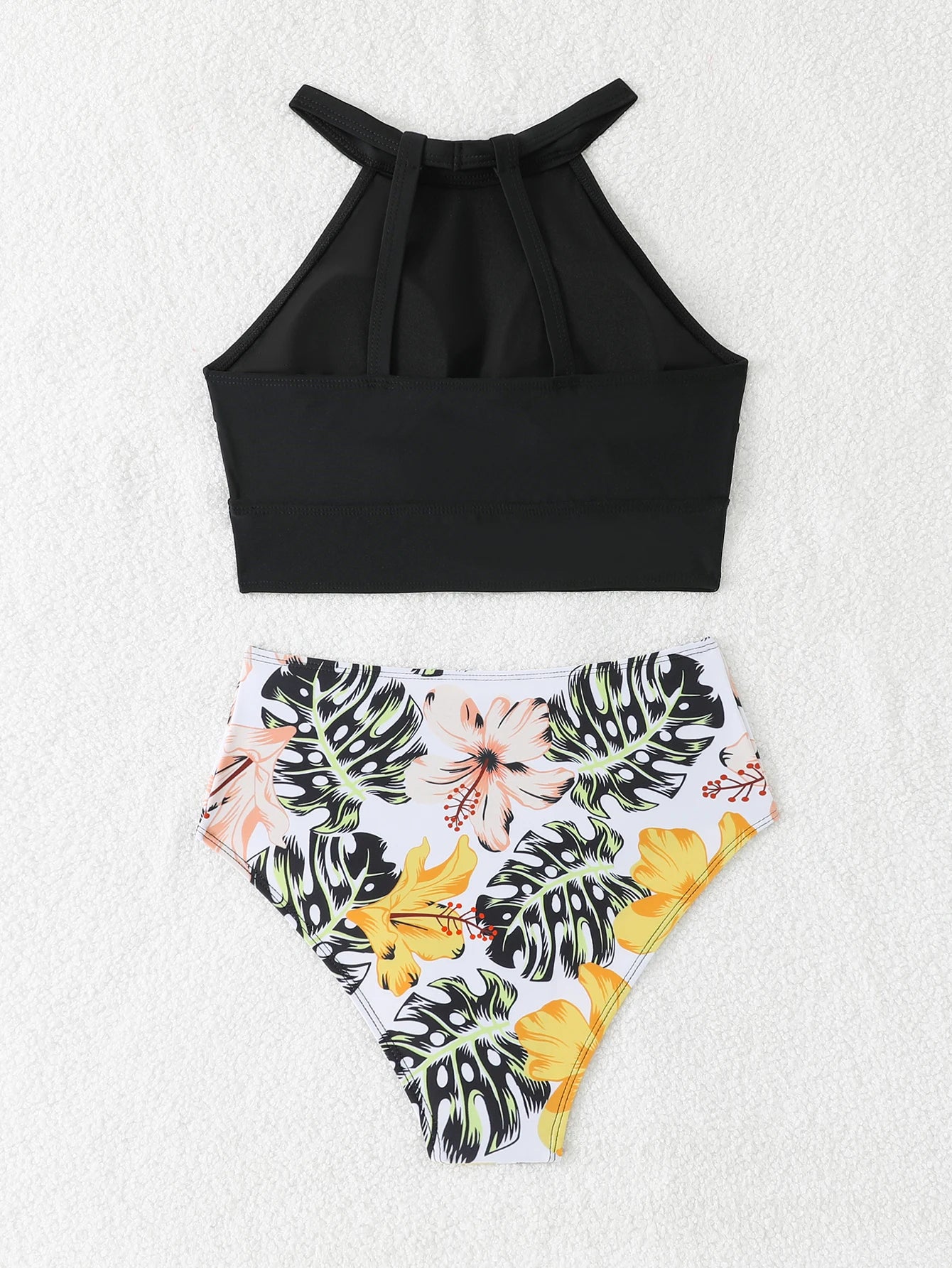 High Waist Swimsuit Bikini Women Printed Swimwear Female Bathers Swimming Bathing Swim Suit Summer Beachwear