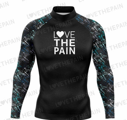 Men's Surfing T-shirt Sportswear Swimwear Long Sleeved Swimming Top UV Swimming Tight Rash Guard Surfing Swimsuit Rashguard