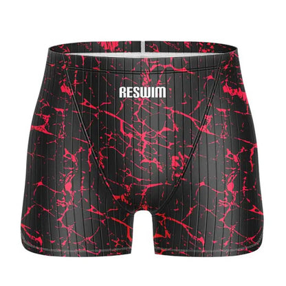 Men's Jammer Swimsuit Swimming Trunks Swim Short Beach Tights Shorts Summer Quick Dry Pants Swimwear Sports Surfing Pants