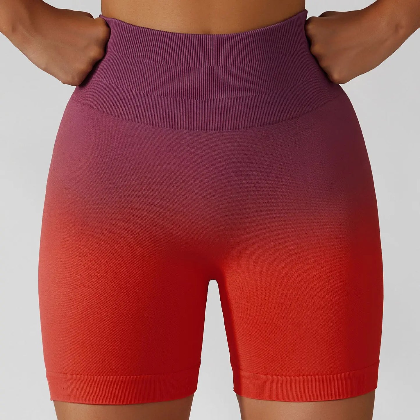 Summer Seamless High Waist Yoga Shorts Butt Lift Cycling Shorts Gym Shorts Women Pants Breathable Tie-dye Sports Leggings Women