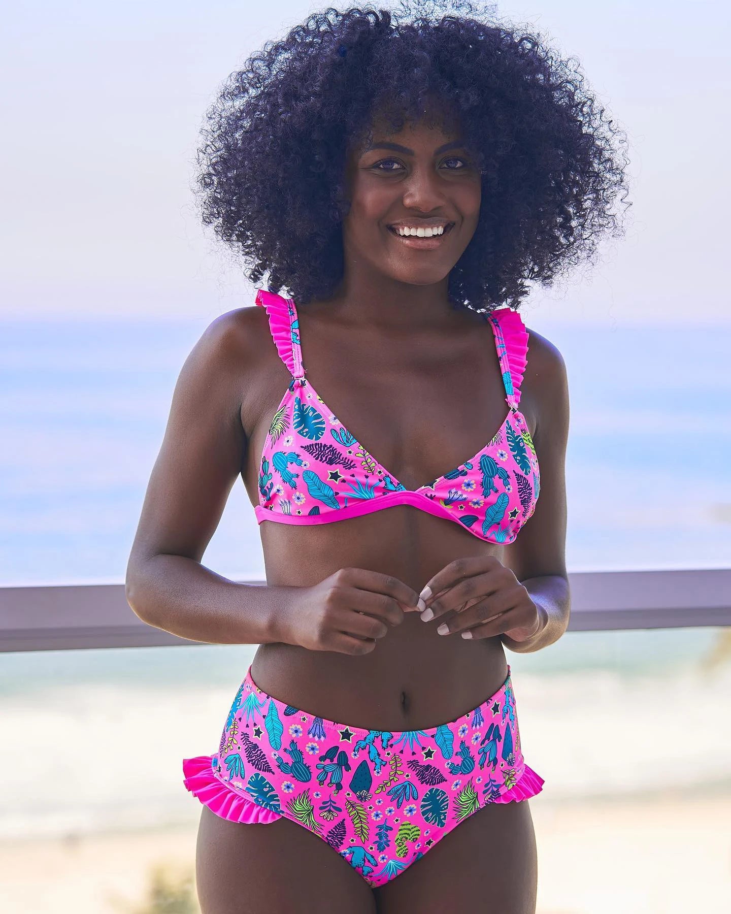 Brazilian Bikini Set Women Print Biquini Female Cut Bikinis Swimwear Push Up Swimsuit Bath Suit