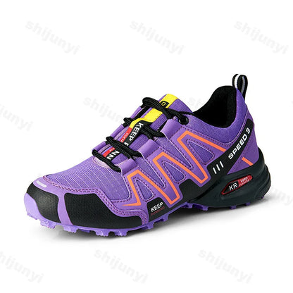 Autumn Hiking Shoes Women Men Low-top Style All-match Non-Slip Flat Training Sneakers Unisex Walking Trendy Sports Casual Shoes