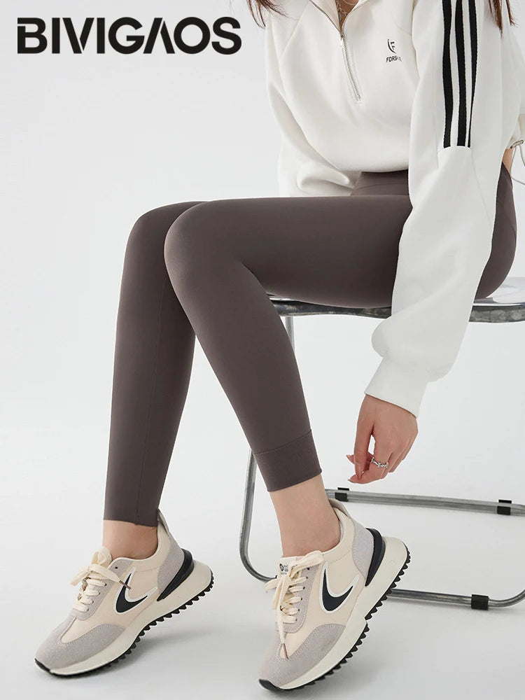 Women's High-Waisted Ankle-Length Leggings