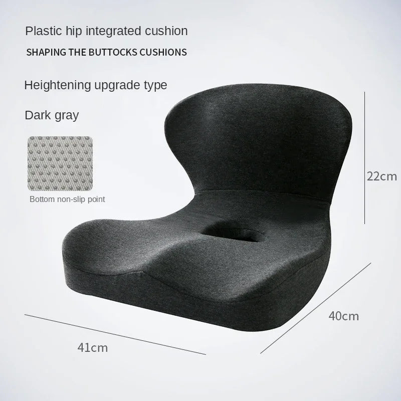Upgrade "L" Shape Memory Foam Orthopedic Cushion Comfort Ergonomic Design Back Coccyx Pillow Car Seat Office Chair Pain Relief