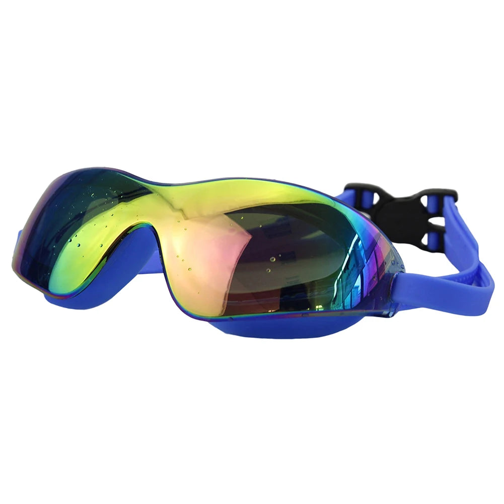 Fashion Swim Goggles With Adjustable Buckle Anti-Fog Clear Lens Fitting Eye Goggles For Women Men Unisex  Swimming Goggles