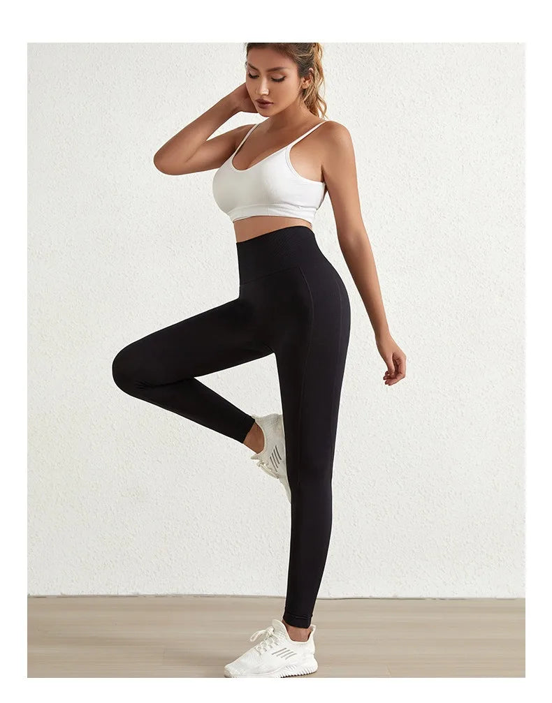 Aiithuug Printed Yoga Leggings Women's Quick Drying Butt Lifter Leggings Seamless High Waisted Tight Hem Workout Fitness Pilates